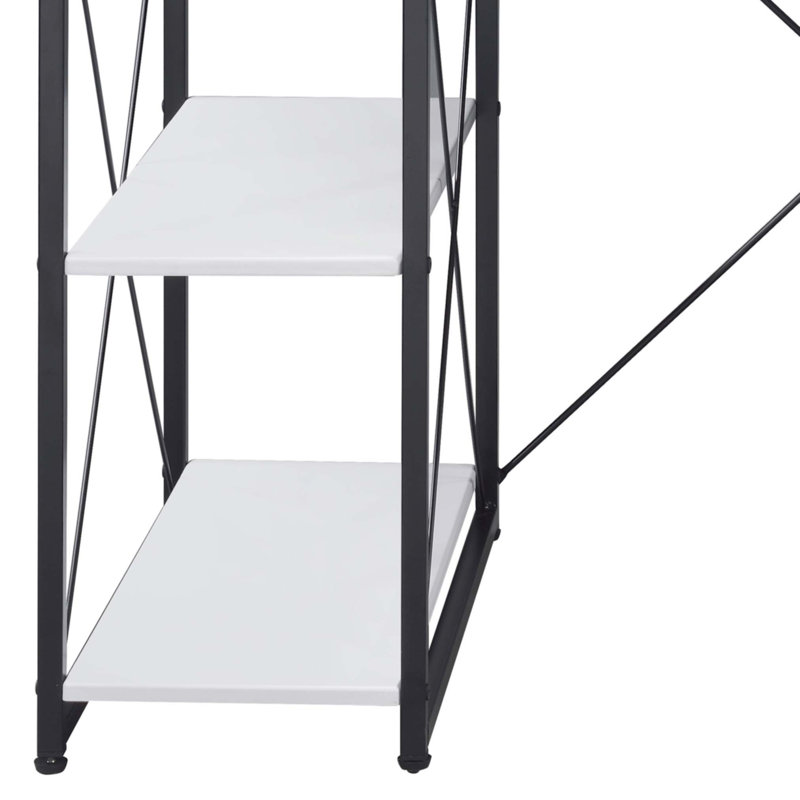 White Finish Writing Desk, White