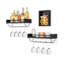 Bhuri Wine Glass Rack Black