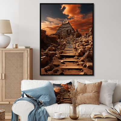 «Rosenbalm égyptien Pharaons héritage I», reproduction d'art sur toile