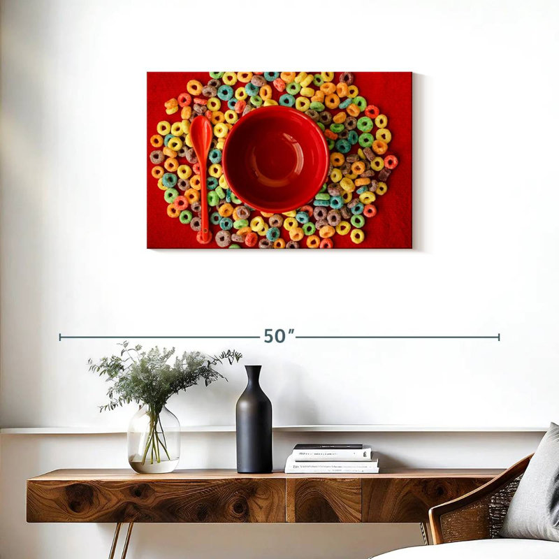 Yarlin Fruit Cereal Loops, 20" H x 30" W
