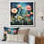 White Single Picture Framed