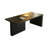 Black Rectangular Solid Wood desk-204531803