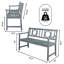 Banc de jardin en bois-508015130