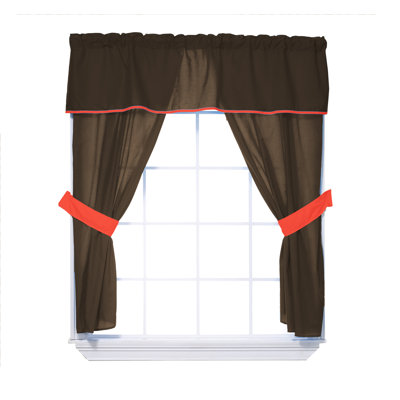 Semi Sheer Sliding Panel Pair