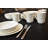 Porcelain China Dinnerware Set 16 Piece - Service for 4