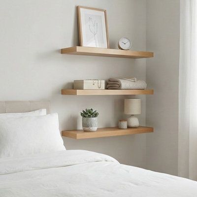 Williemae 3 Piece Floating Shelf