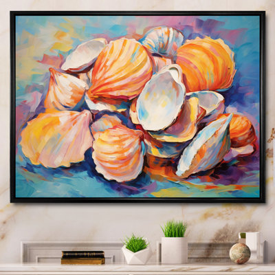 " Expressionist Seashells Collage II "