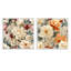 Attleboro - Ensemble de 2 collages carrés floraux-101852452-101852454