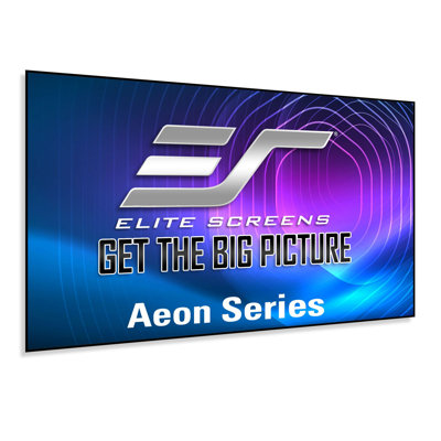 Aeon CineWhite® UHD-B, 138 po en diagonale, 16: 9 4K / 8K Ultra HD blanc mat projection écran avant mat, AR138WH2