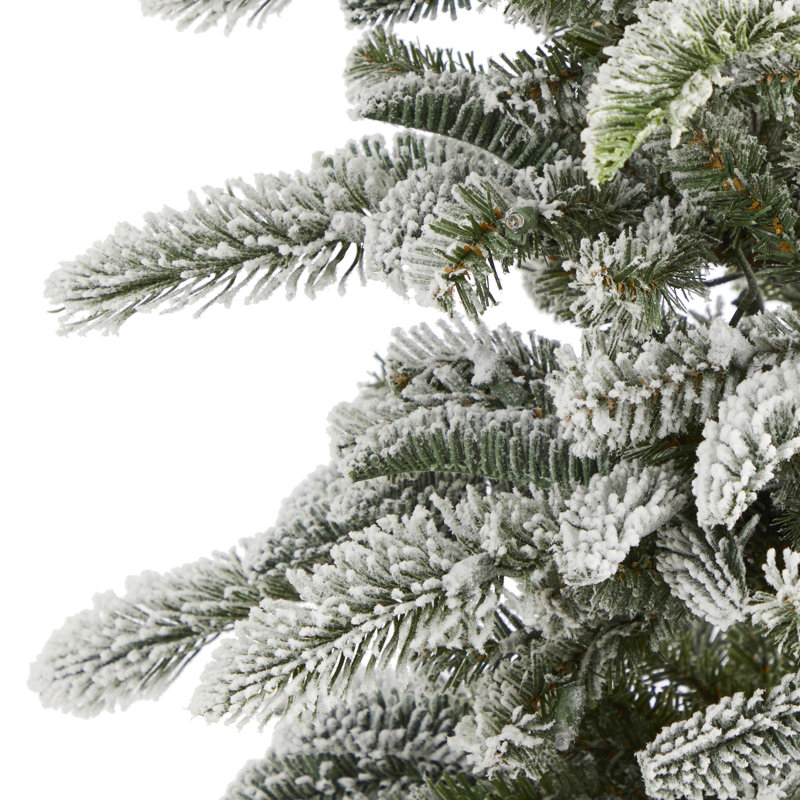 Lighted Artificial Pine Christmas Tree, 6.5' H