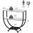 Modern 3-Tier Console Entryway Table