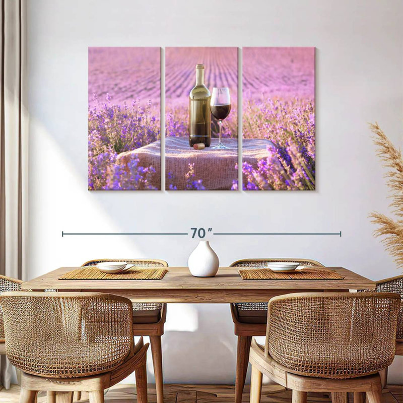 Yarlin Wine Romance, 36" H x 57" W
