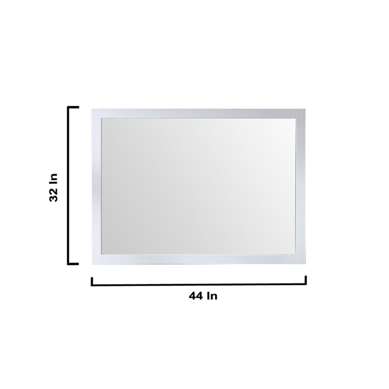 Marsyas 48 in W x 22 in D Bath Vanity, Faucet Set and 44 in Mirror, White, Gray Quartz
