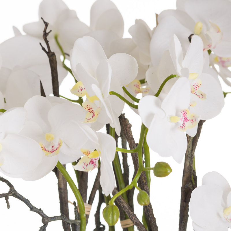 76cm Faux Flowering Plant