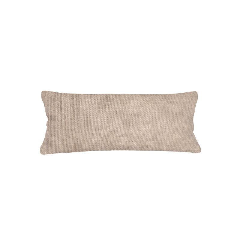 So Soft Linen Linen Throw Pillow, 22"H x 22"W, Down Blend, Warm Beige