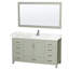 Sheffield 60" Bathroom Vanity Set with 58" Mirror-59388321-86050443
