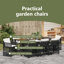 Emiya 8 - Person Patio Dining Set with Rectangular Table-1245937320