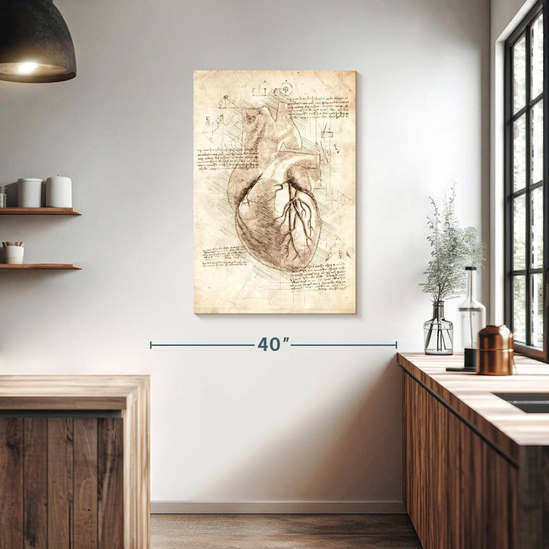 Keiri Human Heart, 39" H x 26" W