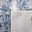 Tapis abstrait gris / bleu Minyard-400853726