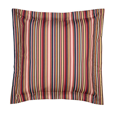 Queensland Crimson Stripe 100% Cotton Envelope Sham