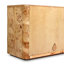 Mullins Media Console-Natural Mappa Burl