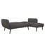 Gavina 3 Seater Sofa Bed