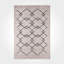 Tapis à motif géométrique marocain beige Thambiah-807053192