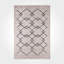 Tapis à motif géométrique marocain beige Thambiah-807053207