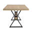 Table de salle à manger à pieds en X-130189930