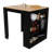 Tanna Kitchen Counter Dining Table ,Two Legs, Three Side Shelves-207268529