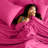 Microfiber Sheet Set with Bonus Pillowcase Set-25625550-25625556