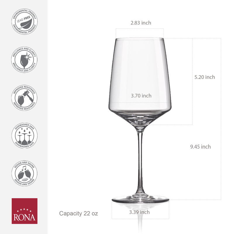RONA Vista 22 oz. Wine Glass