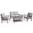 5-Pieceall-Weather Conversation Sofa Set