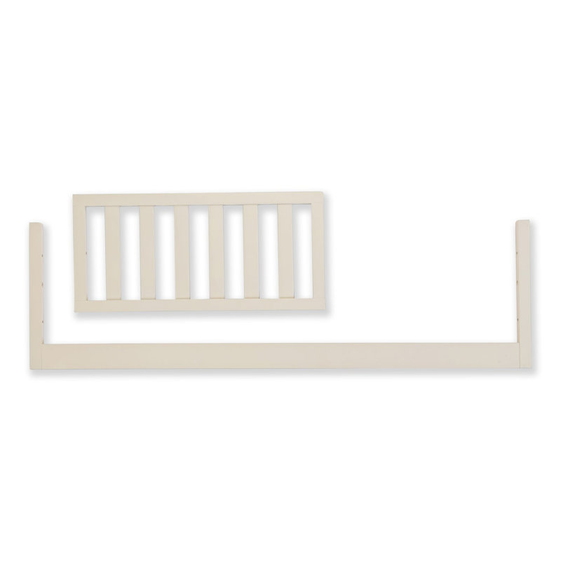 Toddler bed conversion rail