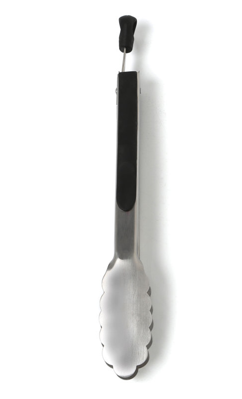 OXO Good Grips Stainless Steel Steel Tongs, 9" L