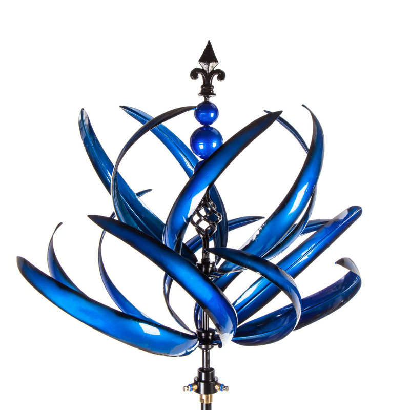 Rosenda Metal Abstract Wind Spinner