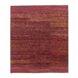 Jute / Sisal Area Rug in Red