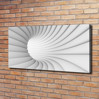 Abstraction Tunnel - Wrapped Canvas Print