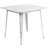Feodora 31.5'' Square Metal Indoor-Outdoor Table-118930244