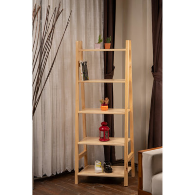 Lavaca 150cm H x 56cm W Ladder Bookcase
