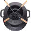 STAUB Cast Iron Fondue Set 1.7 L-92475316-92475315