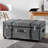 Texture Brand Designer Trunk with Wheels - Woven Rattan-1544201986