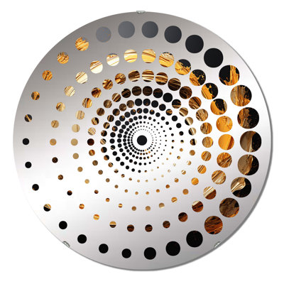 Dannae - Miroir mural spiralé
