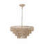 Lustre - corde de chanvre tissée à 4 couches de style moderne 20 po, luminaire suspendu de style bohème, luminaire suspendu élégant-56281468-56281443