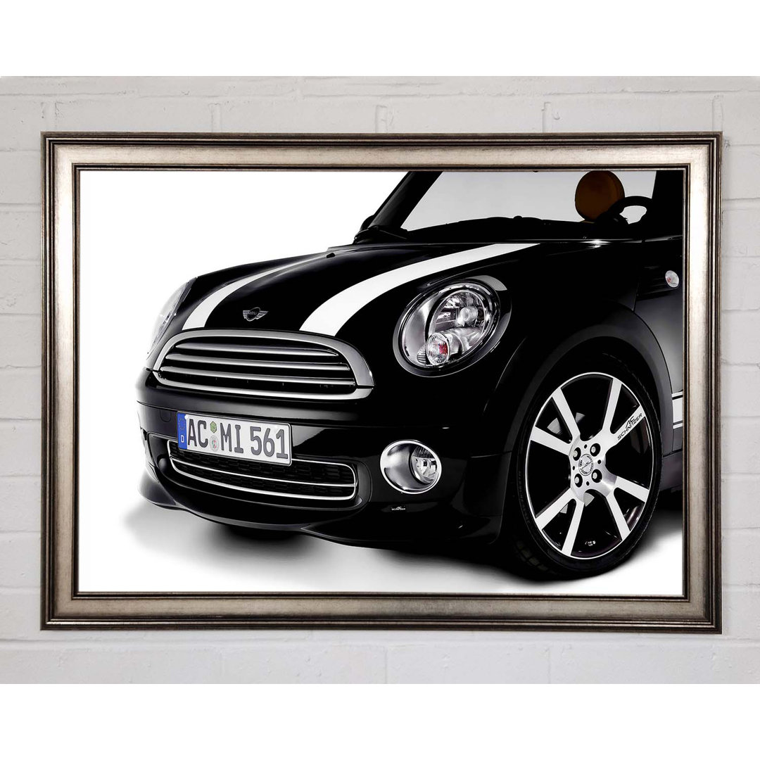 Mini Coop Front Grill - Einzelner Bilderrahmen Kunstdrucke