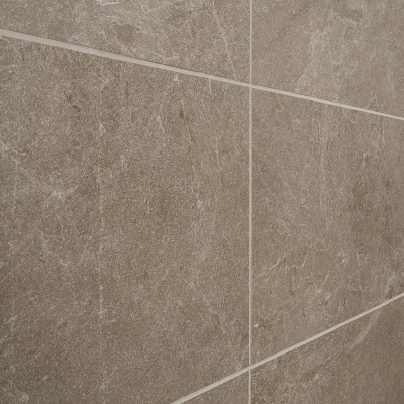 ZenTech 12x24 Matte Porcelain Tile, Greige Beige