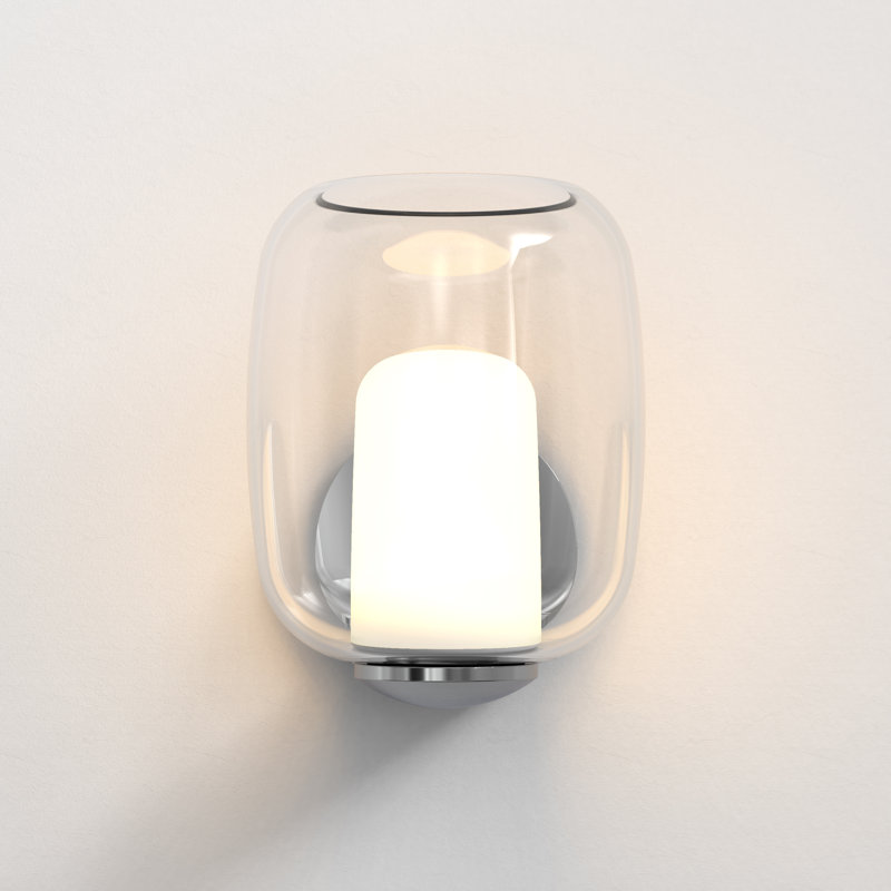 Aquina 1 - Light Armed Sconce, Polished Chrome