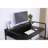 Black Console Table Narrow Modern Entryway Table Small Behind Couch Table Skinny Sofa Table Hallway Table For Living Room Foyer Bedroom Corridor Office
