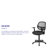Bonavant Mid-Back Swivel Mesh Office Chair with Padded Seat and T-Arms