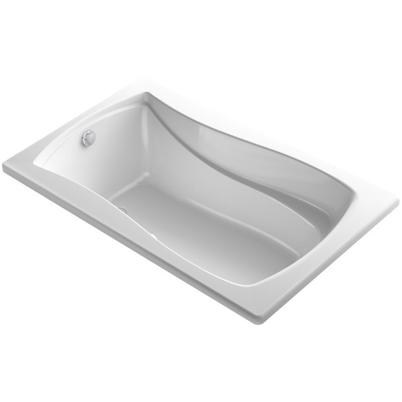 Mariposa 60" x 36" Air Bathtub, Blanc